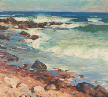 Emile A. Gruppe (American, 1896-1978) Seascape