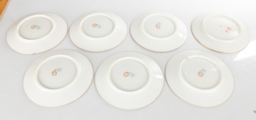 Sevres Chateau des Tuileres Porcelain Plates