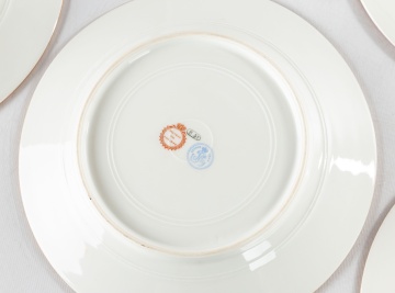 Sevres Chateau des Tuileres Porcelain Plates