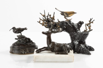 Three Continental and Grand Tour Bronze Sculptures