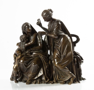 Grand Tour Bronze Figural Group