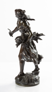 Grand Tour Bronze Sculpture, Goddess of the Harvest