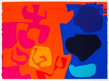 Patrick Heron (1920-1999) "January 1973: 8"