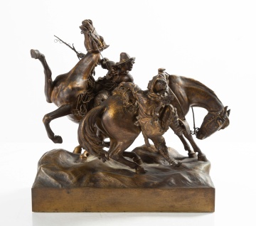 Carl Kauba (Austrian, 1865-1922) Gilt Bronze Grouping