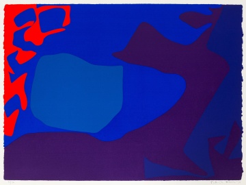 Patrick Heron (British, 1920-1999) "January 1973: 3"