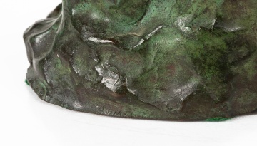 C. A. McKay, Bronze Sculpture of a Seated Woman