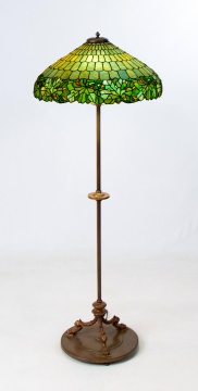 Duffner & Kimberly Oak Leaf Floor Lamp