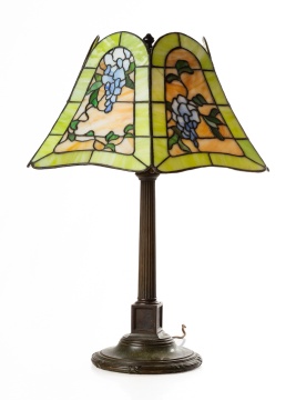 Duffner & Kimberly Wisteria Leaded Glass Lamp