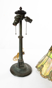 Duffner & Kimberly Wisteria Leaded Glass Lamp