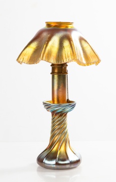 Tiffany Favrille Candle Lamp