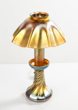 Tiffany Favrille Candle Lamp