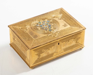 Tiffany Studios "Abalone" Jewelry Chest