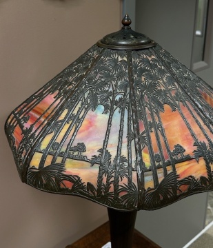 Handel Teroca "Sunset Palm" Lamp