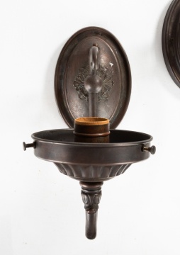 Pair of Handel Sconces with an Extra Shade