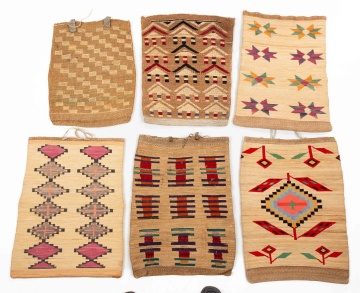 Six Nez Perce (Plateau) Corn Husk Bags