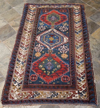 Caucasian Rug (Blue)