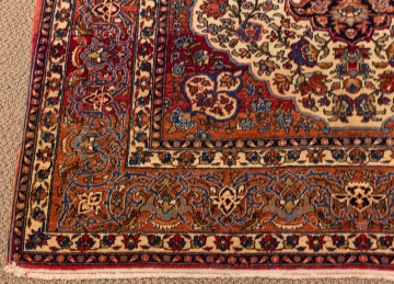 Two Kashan Rugs, A Near Pair