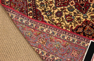 Two Kashan Rugs, A Near Pair