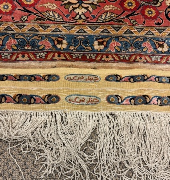 Hereke Silk Rug (Medallion)