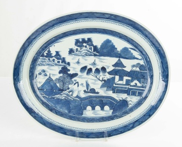 Chinese Export Canton Platter