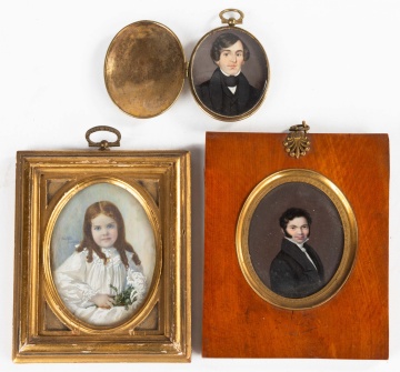 Three Miniature Portraits