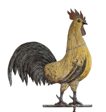 19th Century Rooster Weathervane