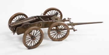 Model Brass & Bronze Signal Cannon