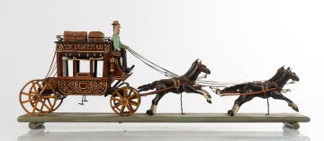 Wells Fargo Folk Art Wagon