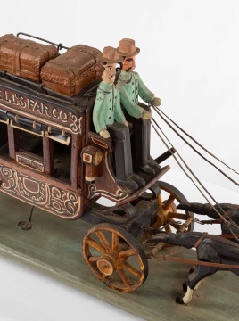 Wells Fargo Folk Art Wagon