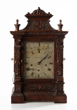 English Musical Bracket Clock