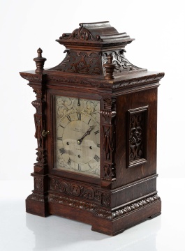 English Musical Bracket Clock