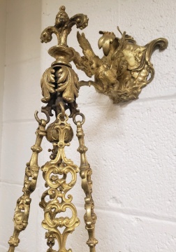 Unusual French Hanging Orb Clock