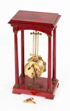 Gustav Becker Swinging Mystery Clock