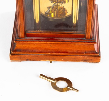 Gustav Becker Box Skeleton Clock