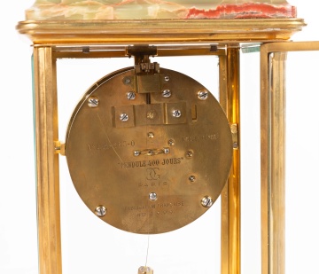 French 'Pendule 400 Jours' Mantel Clock