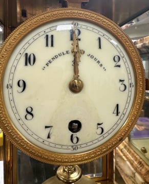 French 'Pendule 400 Jours' Mantel Clock