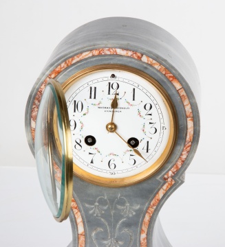 Mackay & Chisholm, Edinburgh Marble Mantel Clock