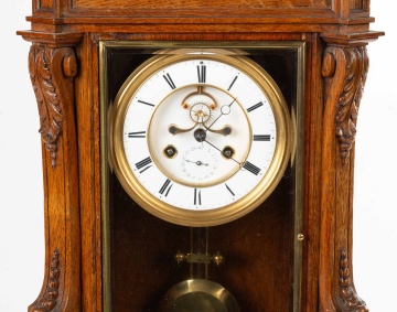 French Brocot Escapement Shelf Clock