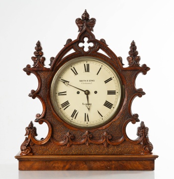 Smiths & Sons, London, Gothic Mantel Clock