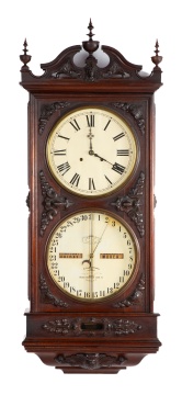 Ithaca Bank Regulator No. 1 Wall Clock