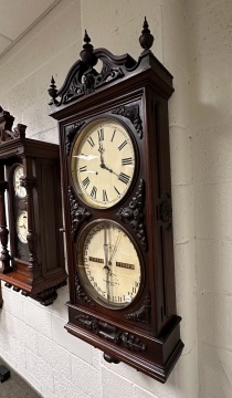 Ithaca Bank Regulator No. 1 Wall Clock