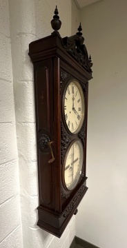 Ithaca Bank Regulator No. 1 Wall Clock