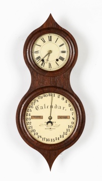 Seth Thomas Peanut Calendar Clock