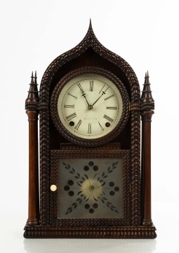 J. C. Brown Onion Top Steeple Clock