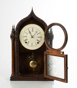 J. C. Brown Onion Top Steeple Clock