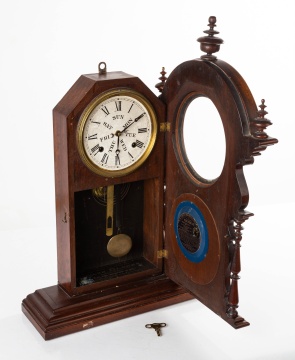 E. N. Welch Calendar Shelf Clock