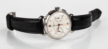 Rare Vacheron Constantin Stainless Steel Chronograph Wristwatch, 1948