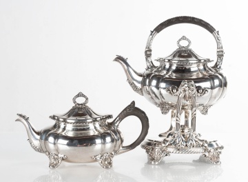 Gorham Sterling Silver Tea and Coffee Pots