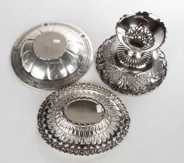 Sterling Silver Bowls and Compote