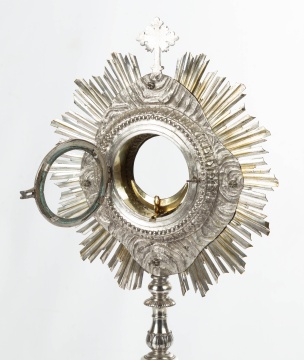 Silver-Plate Monstrance